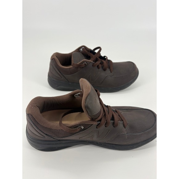 New Balance 813 Brown Leather Walking Shoes Mens Size 7.5 D‎ main image 7